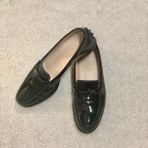 TODS loafers, patent leather